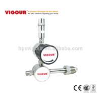 Stainless Steel Analytical Tee Purge Assembly for gas regulator