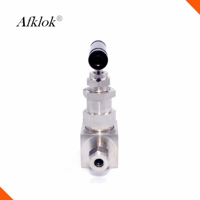 Adjustable Relief  needle valve pressure reducing valve