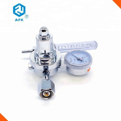 R190 Pressure Regulator Material with Flow Meter apply for Industrial manufacturing laboratory MIG/TIG gas shielded welding