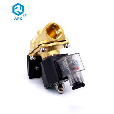 AFK Hot Selling 3/4" Electric Water Solenoid Normally Closed  Direct Acting Vale  10Bar Working Pressure