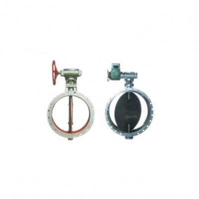 dn1000 large diameter aeration butterfly valve drawing