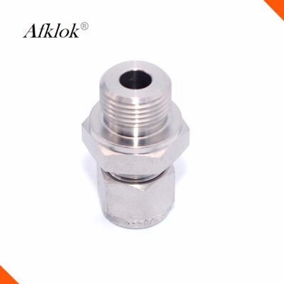 Forged m8x1.5 screws ferrule joint male and  female connector  pipe fitting