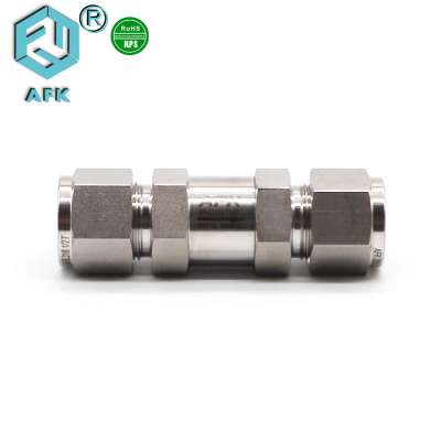 High Pressure Stainless Steel One Way Fuel Check Valve 6mm OD