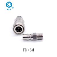 1/8" 1/4" 3/8" Stainless Steel Hydraulic Quick Coupler