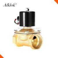 1/2 solenoid brass normally closed electromagnetic valve