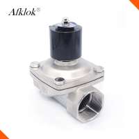 2W-250-25B Stainless steel 1inch low pressure low voltage 12 volt solenoid valve gas