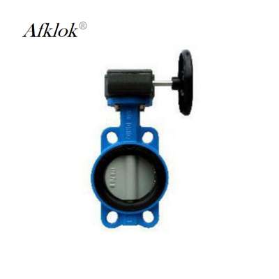 DN50 2 inch Warm-gear type butterfly valve