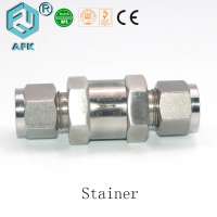 SS 6mm Filter High Pressure In-Line Gas Stainless Steel Strainers