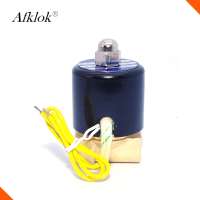 China  Manufacturer High Quality  Export N/C Brass Solenoid Valve 3/8" Used for Water Gas Oil  DC24V  Voltage